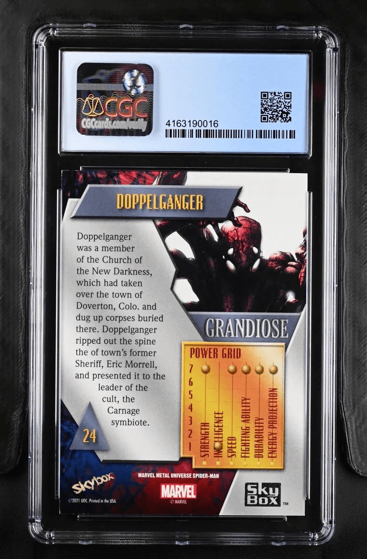 2022 #24 Doppleganger CGC 9 Spider-Man Metal - English Alternate Grade Comparable