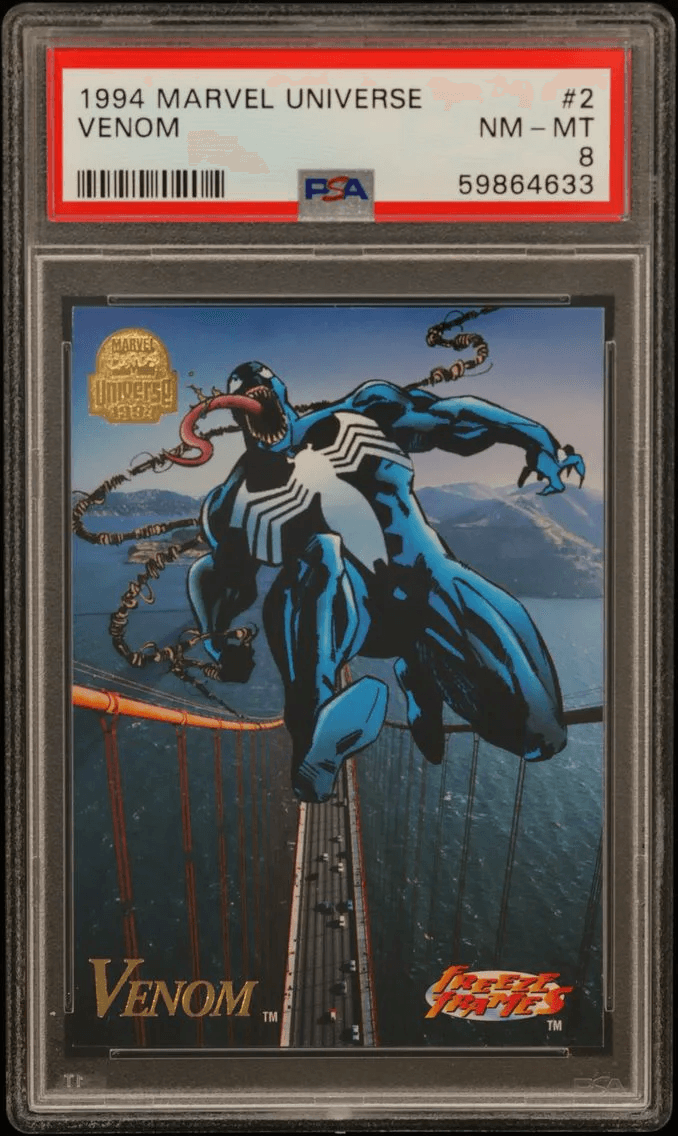 1994 #2 Venom PSA 8 Marvel Universe Alternate Grade Comparable